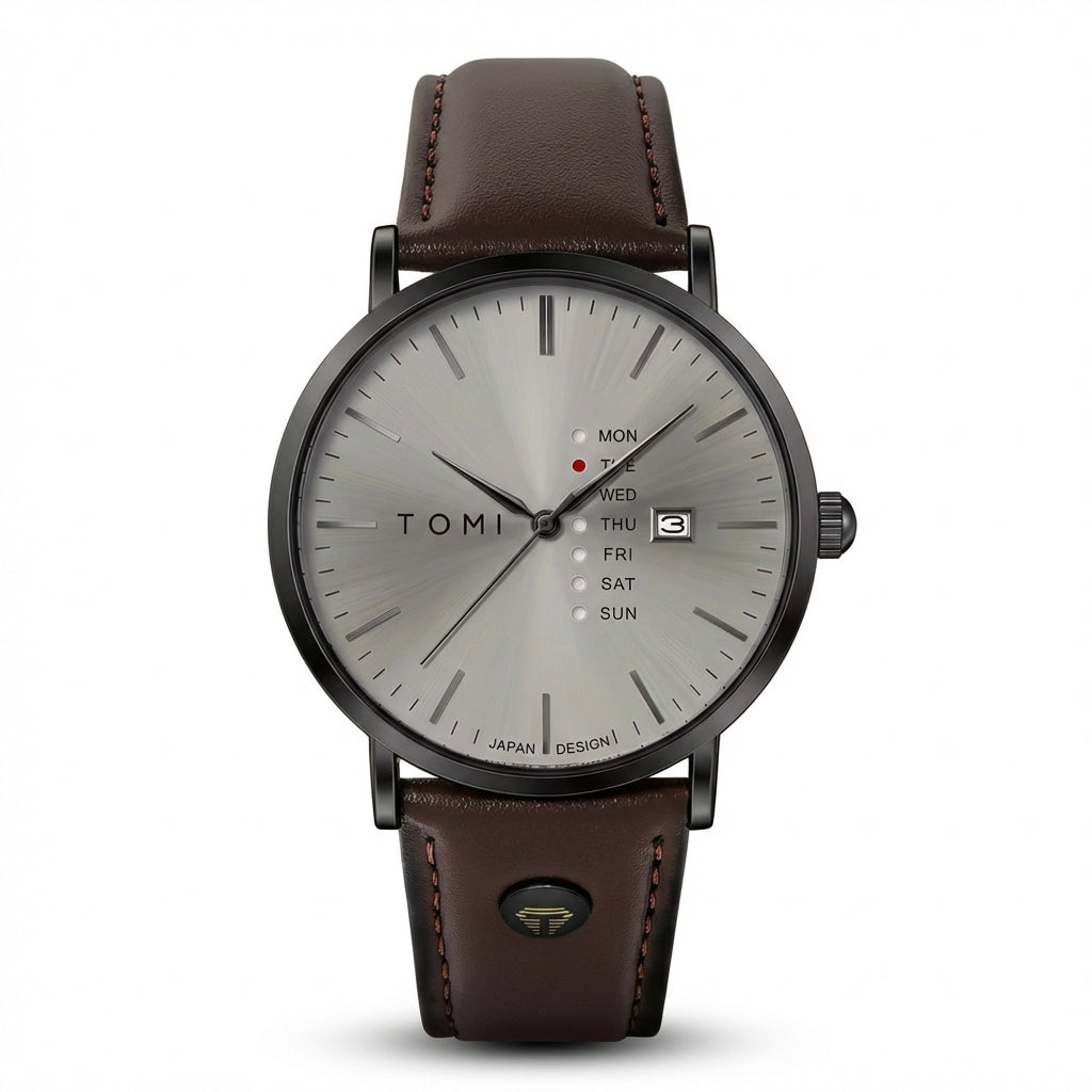 TOMI Prime Sleek Minimalist Quartz Watch