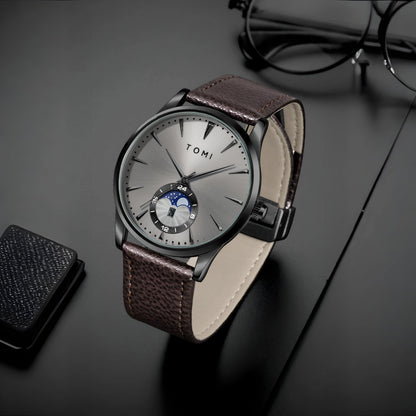 TOMI Business Professional Ultra Thin Watch