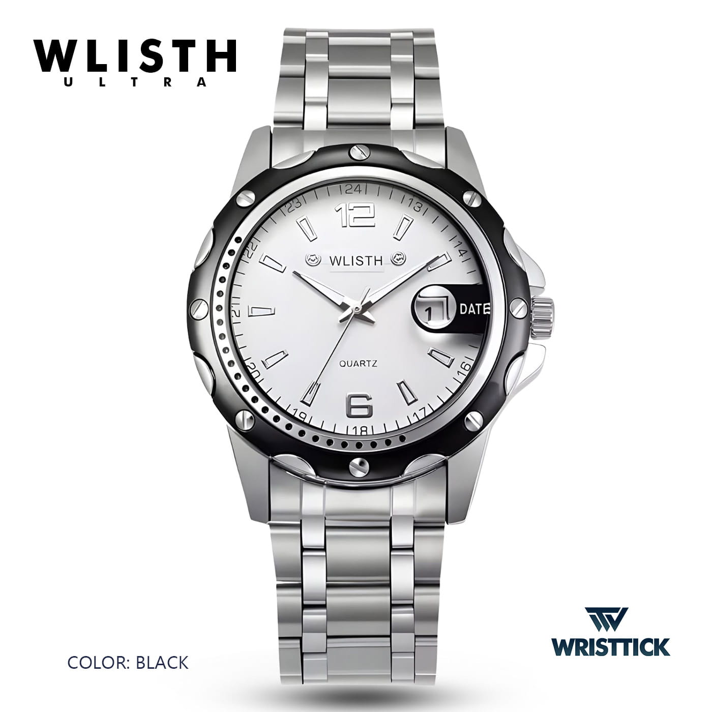 WLISTH Ultra | Durable Strong Luminous Date Calendar Business Watch