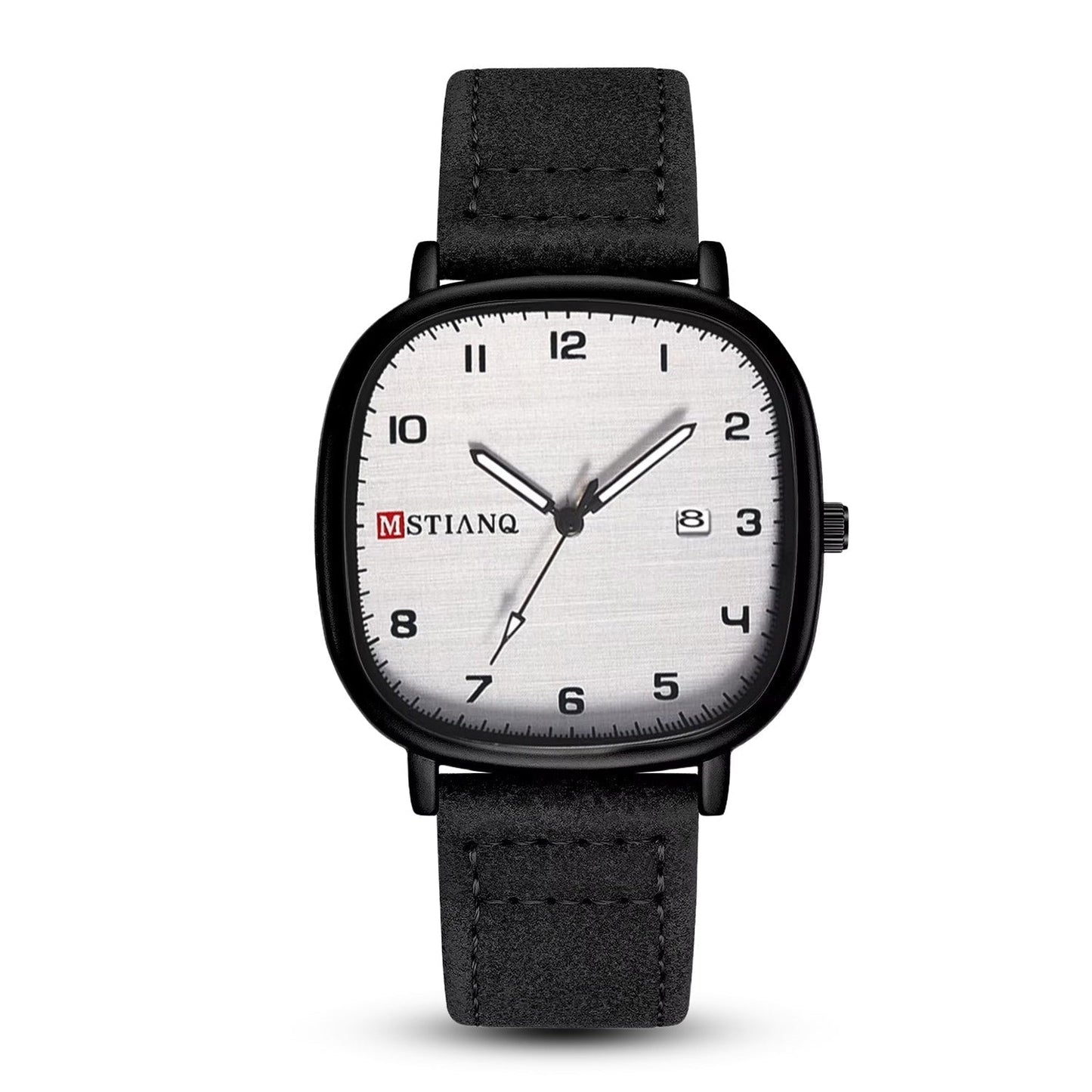 MSTIANQ Leather Strap Luxury Watch